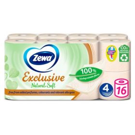   Zewa Exclusive Ultra Soft 4 rétegű toalettpapír 16 tekercs 