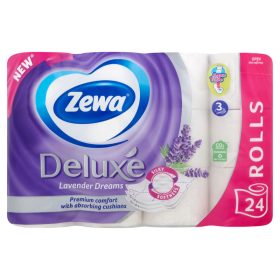 Zewa Deluxe toalettpapír 24 tekercs (3 rétegű) levendula 