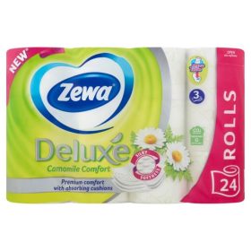 Zewa Deluxe toalettpapír 24 tekercs (3 rétegű) kamillás