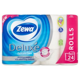  Zewa Deluxe toalettpapír 24 tekercs (3 rétegű) delicate care