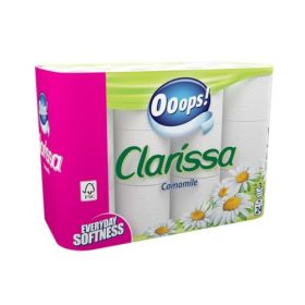 Ooops!Clarissa 3 rétegű toalett papír 24 tekercs kamilla