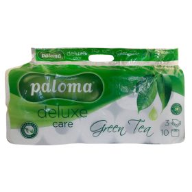 Paloma toalettpapír 16 tekercs 3 rétegű Green tea 