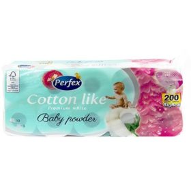 Perfex Like Baby Powder 3 rétegű 10 tekercs