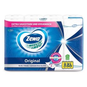   Zewa Wisch& Original háztartási papírtörlő 8 tekercs 2 rétegű 8*45 lap