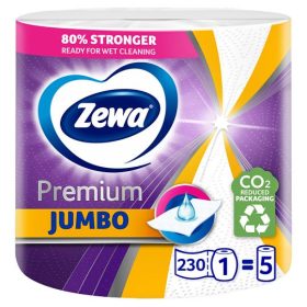   Zewa Premium Jumbo papírtörlő 1 tekercs 3 rétegű 230 lap