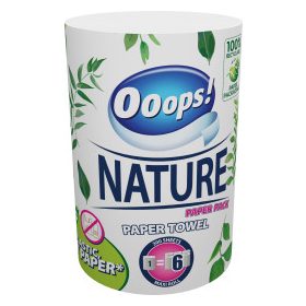Ooops! Nature papírtörlő 1 tekercs 2 rétegű