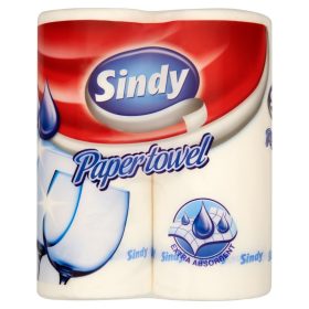 Sindy papírtörlő 2 tekercs 2 rétegű 2*50 lap
