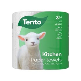  Tento Kitchen innovations papírtörlő 2 tekercs 3 rétegű 