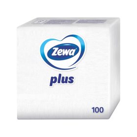 Zewa Plus szalvéta 100 db 1 rétegű fehér 