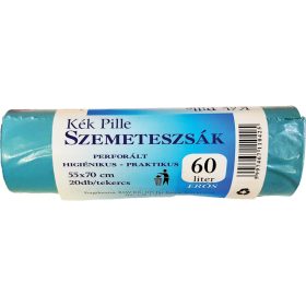 Kék pille szemeteszsák 60 l 55*70 cm 20 db 