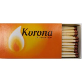 Korona Extra hosszú biztonsági gyufa 