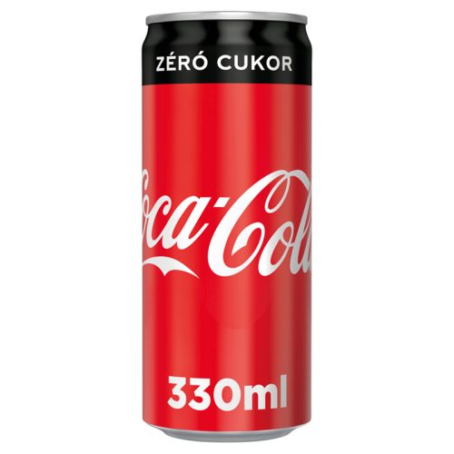 Coca-Cola Zero szénsavas üdítőital 0,33 l dobozos 