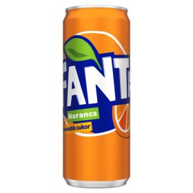 Fanta narancs szénsavas űdítőital 0,33 l dobozos 