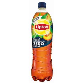   Lipton Zero Ice Tea 1,5 l őszibarack ízű, édesítőszerekkel 