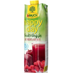   Rauch Happy Day Fruit & Veggie vegyes gyümölcs és zöldség ital 2 vitaminnal 1 l