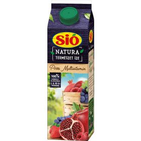 Sió Natura piros gyümölcslé 100% 1 l