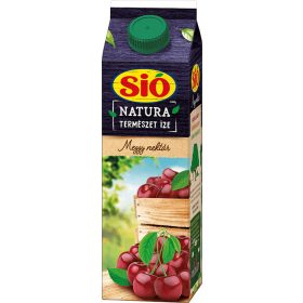 Sió Natura gyümölcslé meggy nektár 100% 1 l