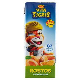 Sió Vitatigris gyümölcsital 0,2 l rostos gyümölcs-mix