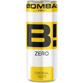   Bomba! Zero Koffein tartalmú szénsavas ital 250 ml tuti-frutti ízű 