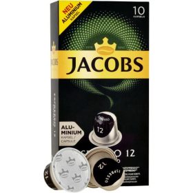 Jacobs Espresso 12 kávékapszula 10 db ristretto 