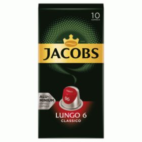 Jacobs Lungo 6 kávékapszula 10 db classico 