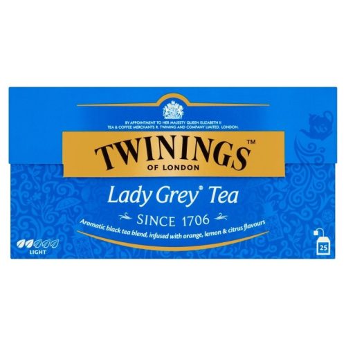 Twinings Lady Grey fekete tea 25 filteres 