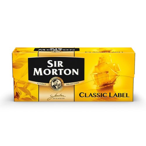 Sir Morton Classic label tea 20 filteres 