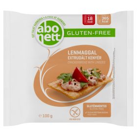 Abonett extrudált kenyér 100 g len maggal,gluténmentes
