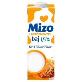 Mizo UHT tartós tej 1 l 1,5% laktózmentes 