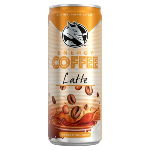 Hell Energy Coffe Latte UHT kávés tejital 250 ml 