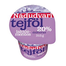 Nádudvari  tejföl 315 g 20% laktózmentes 