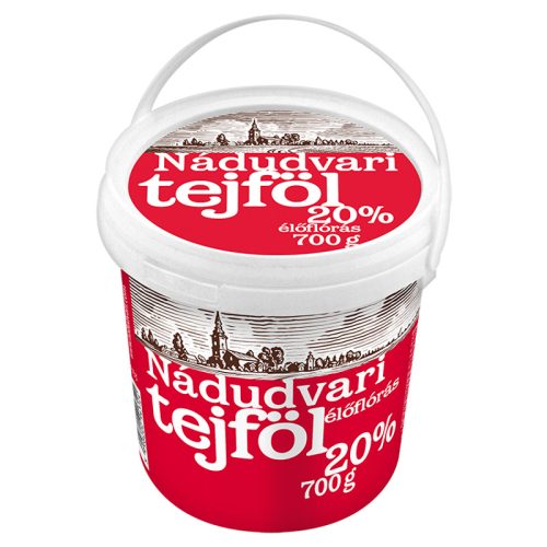 Nádudvari élőflórás tejföl 700 g 20%