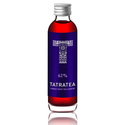 Tatratea erdei gyümölcsös tea likőr 0,04l 62%