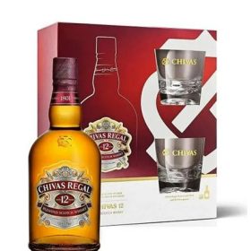 Pernod Chivas Regal 12yo 0,7l Whiskey+2 pohár