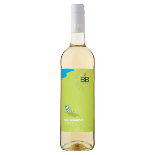 BB Hosszú7vége Dunántúli Királyleányka félédes fehérbor 0,75l 