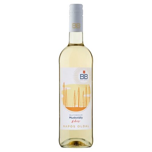 BB Napos Oldal Balatoni Muskotály édes fehérbor 0,75l 