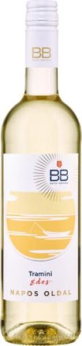 BB Napos Oldal Balatoni Tramini édes fehérbor 0,75l 