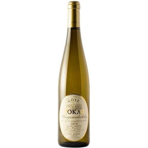 Götz Tokaji Sárgamuskotály félédes fehérbor 0,75l 
