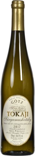 Götz Tokaji Sárgamuskotály száraz fehérbor 0,75l 