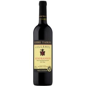 Gere Tamás Villányi Kékfrankos  száraz vörösbor 0,75l 