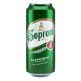Soproni Klasszikus világos sör 4,5% 0,5l dobozos 