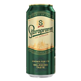 Staropramen minőségi világos sör 5% 0,5l 
