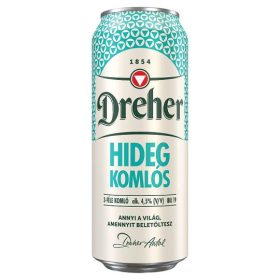 Dreher Hidegkomlós világos sör 4,5% 0,5l 