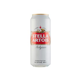 Stella Artios minőségi világos sör 5% 0,5l 