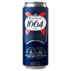 Kronenburg 1664 világos sör 5% 0,5l 