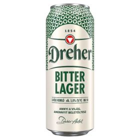 Dreher Bitter Lager világos sör 0,5l dobozos 