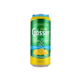 Gösser NaturZitrone alkoholmentes sör 0,0% dobozos