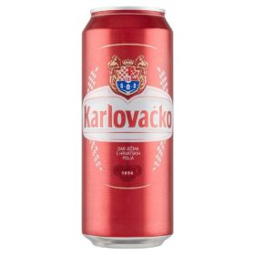 Karlovacko világos sör 0,5l dobozos 