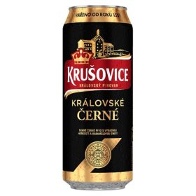  Krusovice Cerné eredeti cseh import világos sör 3,8% 0,5l dobozos