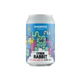 Monyo Cyber Rabbit IPA szűretlen sör 0,33l dobozos 5,8%v